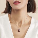 Collier Argent Blanc Aleina Ambre - Colliers fantaisie Femme | Histoire d&rsquo;Or