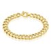 Bracelet Maille Jocky Or Jaune - Bracelets chaîne Femme | Histoire d’Or