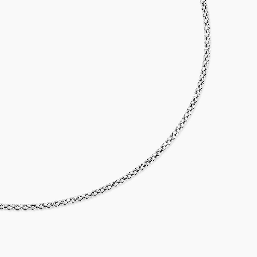 Collier Nahila Argent Blanc - Chaines Femme | Histoire d&rsquo;Or