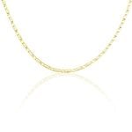 Collier Danae Plaquette Or Bicolore - Chaines Homme | Histoire d&rsquo;Or