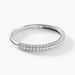 Alliance Joshua Or Blanc Diamant - Alliances Femme | Histoire d&rsquo;Or