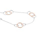 Collier Malha Argent Bicolore - Colliers fantaisie Femme | Histoire d&rsquo;Or