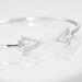 Bracelet Jonc Deva Argent Blanc Oxyde De Zirconium - Bracelets fantaisie Femme | Histoire d’Or