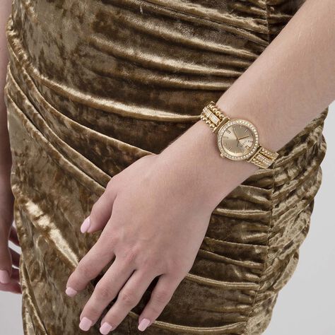 Montre Guess Gala Doré - Montres Femme | Histoire d’Or