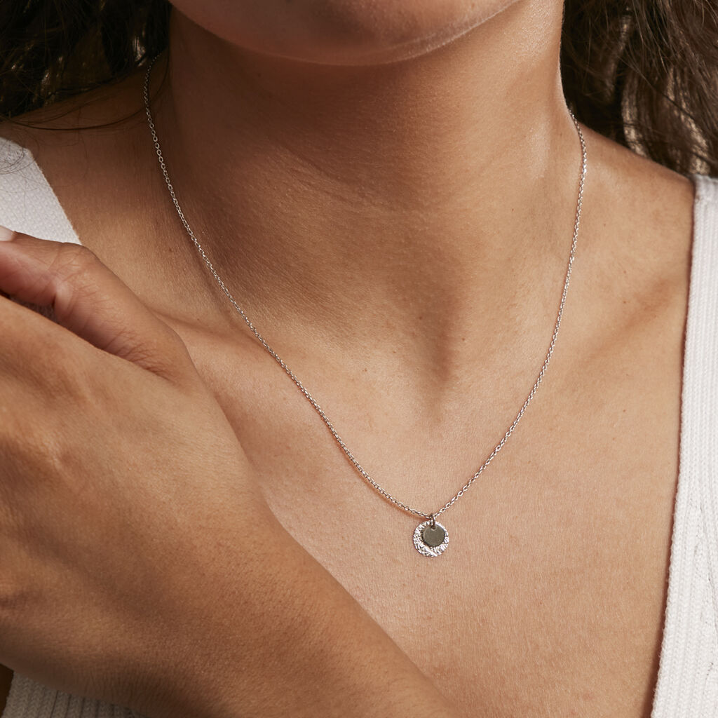 Collier Tatienne Argent Blanc - Colliers fantaisie Femme | Histoire d’Or