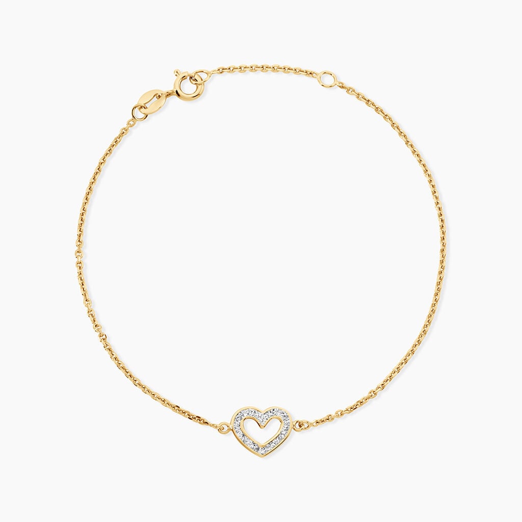 Bracelet Vesunna Argent Dor&eacute; A L'Or 750/1000 - F&ecirc;te des m&egrave;res Femme | Histoire d&rsquo;Or