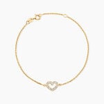 Bracelet Vesunna Argent Dor&eacute; A L'Or 750/1000 - F&ecirc;te des m&egrave;res Femme | Histoire d&rsquo;Or