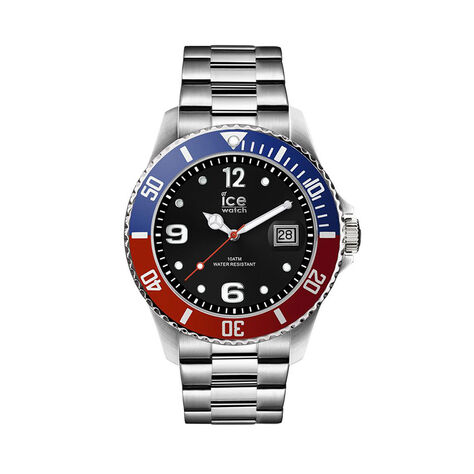 Montre Ice Watch Steel Noir - Montres Homme | Histoire d’Or