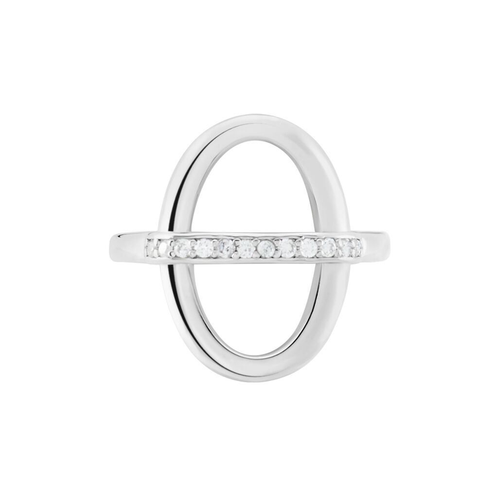 Bague Sabri Argent Oxydes De Zirconium - Bagues avec pierre Femme | Histoire d’Or