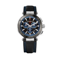Montre Herbelin Newport Chrono Noir Et Bleu