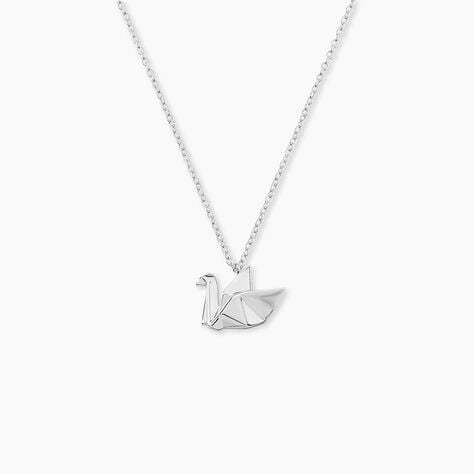 Collier Pila Argent Blanc - Colliers fantaisie Femme | Histoire d’Or
