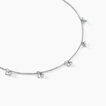 Collier Narcisse Dream Argent Blanc - Colliers fantaisie Femme | Histoire d&rsquo;Or