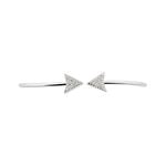 Bracelet Jonc Deva Argent Blanc Oxyde De Zirconium - Bracelets joncs Femme | Histoire d&rsquo;Or