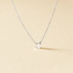 Collier One Or Blanc Diamant - Colliers Femme | Histoire d&rsquo;Or
