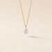 Collier Pear C Or Jaune Diamant - Colliers Femme | Histoire d’Or