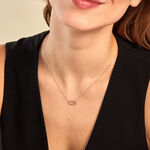 Collier Infini Pop Argent Bicolore - Colliers fantaisie Femme | Histoire d&rsquo;Or