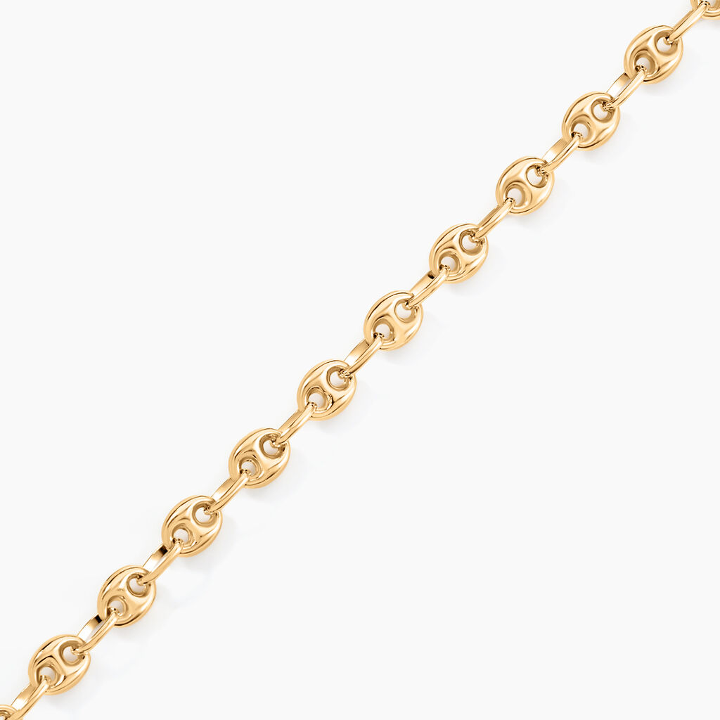 Bracelet Maille Dami Or Jaune - Bracelets cha&icirc;ne Homme | Histoire d&rsquo;Or
