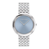 Montre Calvin Klein Twisted Bezel Bleu