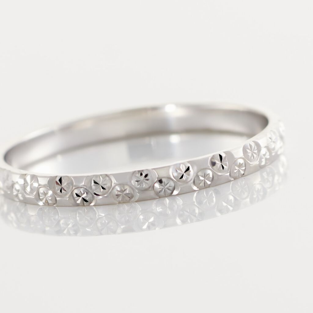 Alliance Menussa Diamantee Or Blanc - Alliances Unisex | Histoire d&rsquo;Or