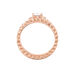 Bague Solitaire Tavira Argent Rose Oxyde De Zirconium - Bagues solitaires Femme | Histoire d’Or