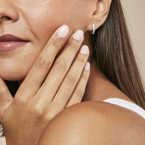 Créoles Rio Guanabara Argent Blanc Oxyde De Zirconium - Boucles d'oreilles créoles Femme | Histoire d’Or