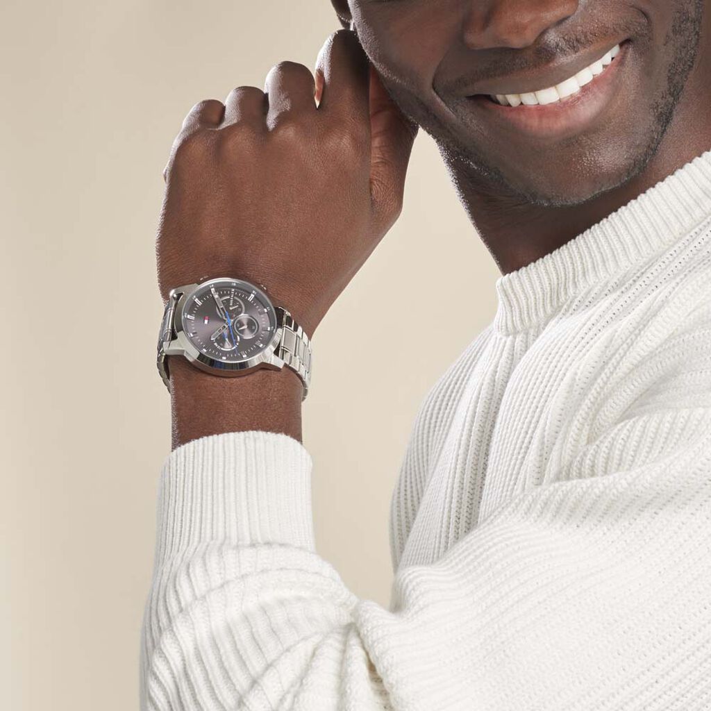 Montre Tommy Hilfiger Jameson Gris - Montres Homme | Histoire d’Or