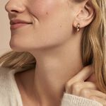 Cr&eacute;oles Ariane Plaqu&eacute; Or Jaune - Boucles d'oreilles cr&eacute;oles Femme | Histoire d&rsquo;Or