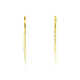 Boucles D'oreilles Pendantes Armoise Or Jaune - Boucles d'oreilles pendantes Femme | Histoire d’Or