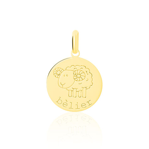 Pendentif Jannila Zodiaque Or Jaune - Cadeaux de naissance Enfant | Histoire d’Or