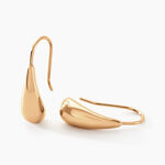 Boucles D'oreilles Pendantes Quiterie Plaqu&eacute; Or Dor&eacute; - Boucles d'oreilles fantaisie Femme | Histoire d&rsquo;Or