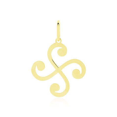 Pendentif Cobeia Croix Basque Or Jaune - Pendentifs Famille | Histoire d’Or