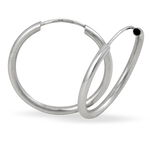 Cr&eacute;oles Valencina Or Blanc - Boucles d'oreilles cr&eacute;oles Femme | Histoire d&rsquo;Or