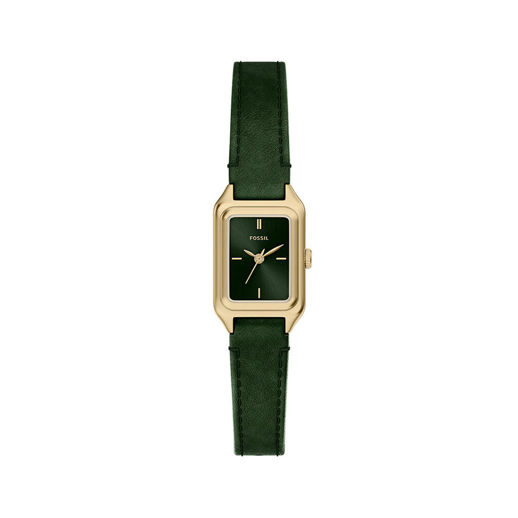 Montre Fossil Raquel Mini Vert - Montres Femme | Histoire d&rsquo;Or
