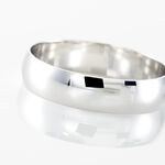 Alliance Irais Demi Jonc Classique Or Blanc - Alliances Famille | Histoire d&rsquo;Or