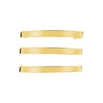 Bague Ajustable Adel Acier Dor&eacute; - Bagues fantaisie Femme | Histoire d&rsquo;Or