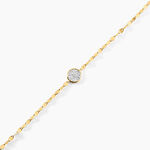 Bracelet Or Jaune Luminata Diamants - Bracelets Femme | Histoire d&rsquo;Or