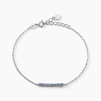Bracelet Rio Tennis Argent Blanc Oxyde De Zirconium