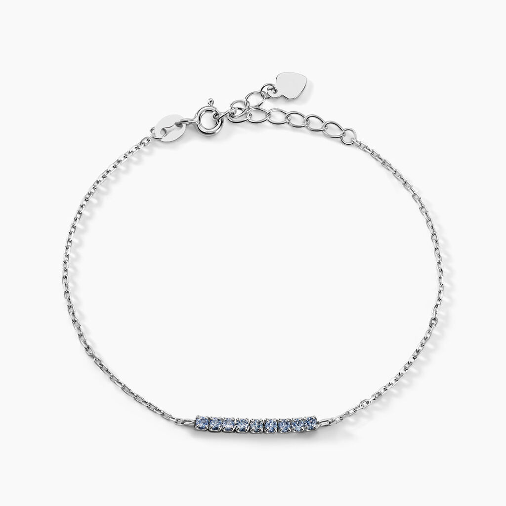 Bracelet Rio Tennis Argent Blanc Oxyde De Zirconium - Bracelets Femme | Histoire d’Or