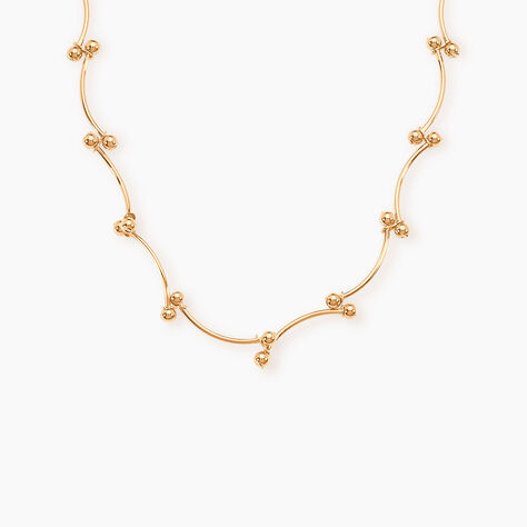 Collier Assma Plaqu&eacute; Or Jaune - Colliers Femme | Histoire d&rsquo;Or