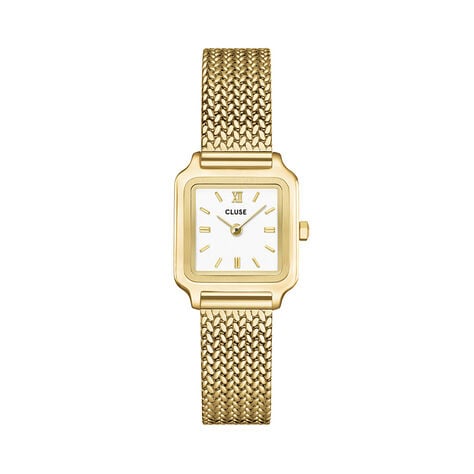 Montre Cluse Gracieuse Mini Blanc - F&ecirc;te des m&egrave;res Femme | Histoire d&rsquo;Or