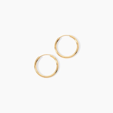 Cr&eacute;oles Valencina Or Jaune - Boucles d'oreilles cr&eacute;oles Femme | Histoire d&rsquo;Or
