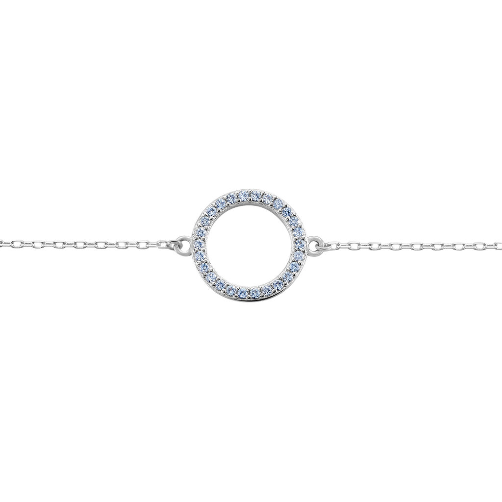 Bracelet Ambroisie Argent Blanc Oxyde De Zirconium - Bracelets Femme | Histoire d’Or