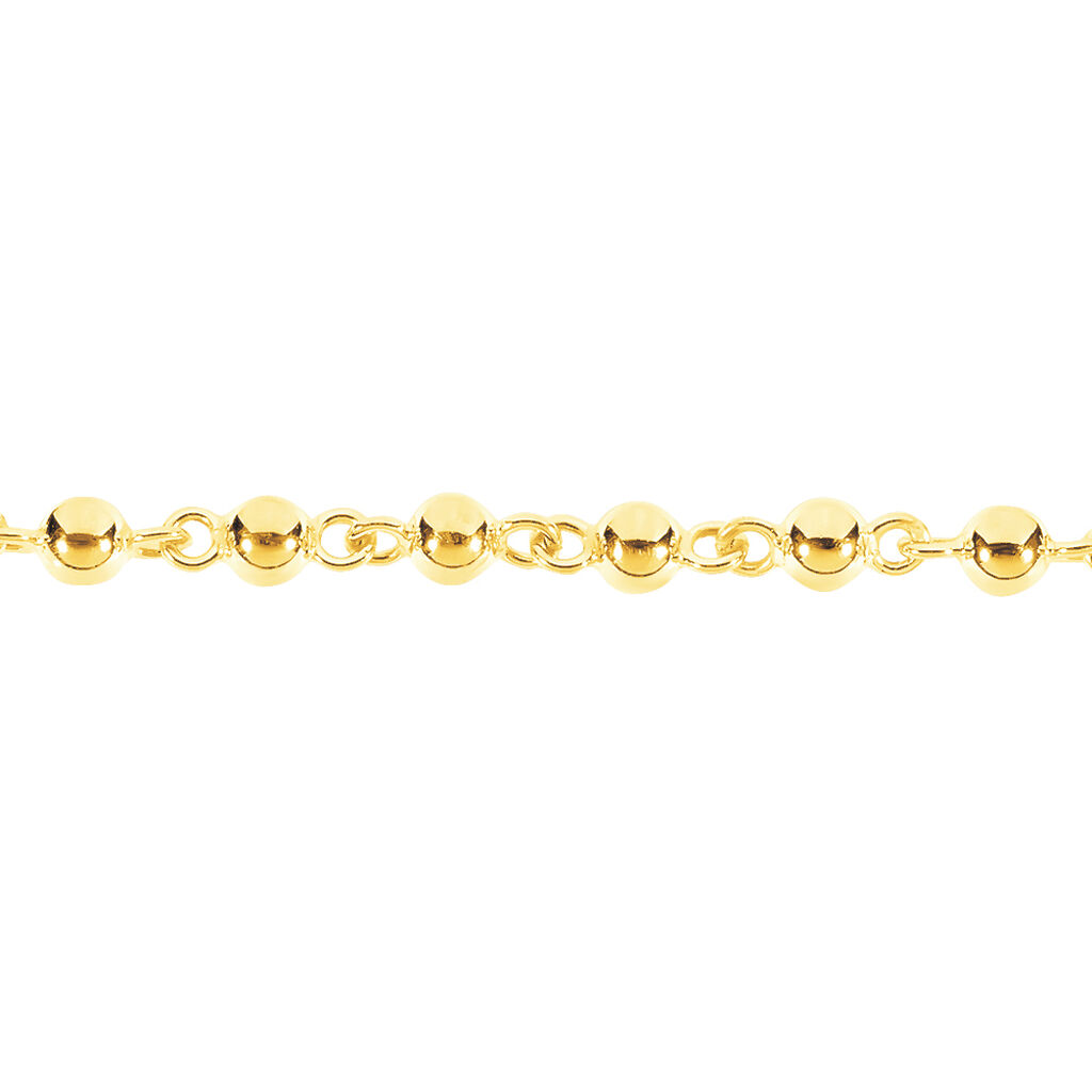 Bracelet Diona Maille Boule Or Jaune - Bracelets chaîne Femme | Histoire d’Or