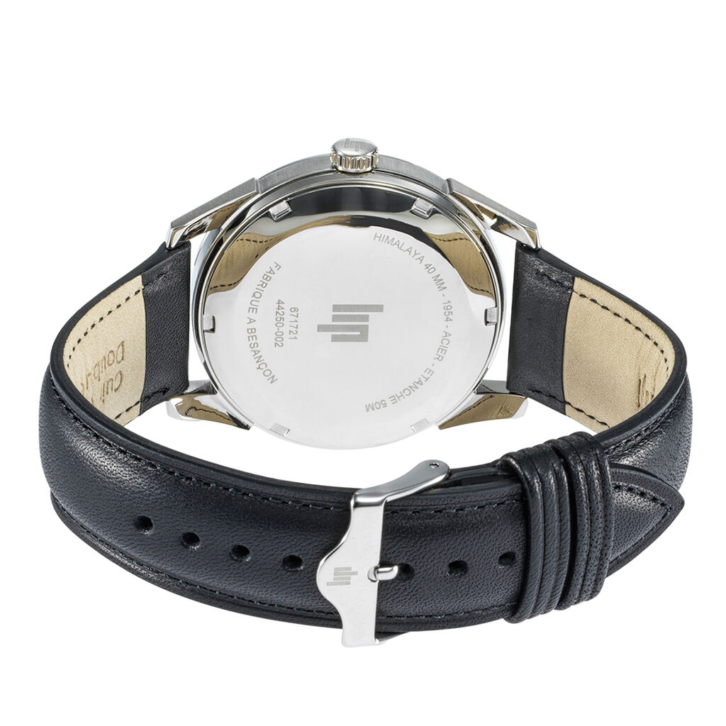 Montre Lip Himalaya 40 Noir - Montres Homme | Histoire d’Or