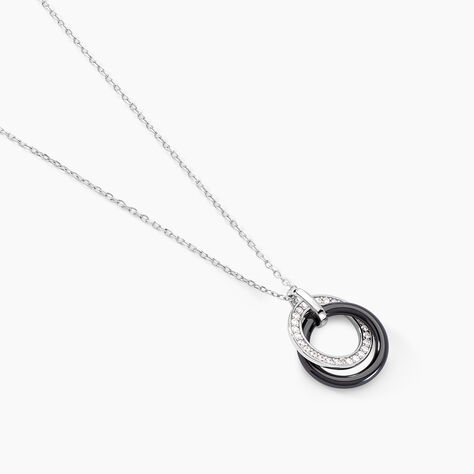 Collier Grizzel Argent Blanc Oxyde De Zirconium - Colliers fantaisie Femme | Histoire d’Or