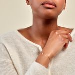 Bracelet Mon 1er Diamant Or Rose Diamant - Bracelets Femme | Histoire d&rsquo;Or