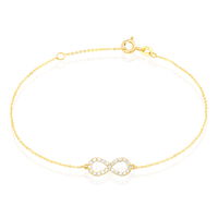 Bracelet Klothilda Or Jaune Oxyde De Zirconium