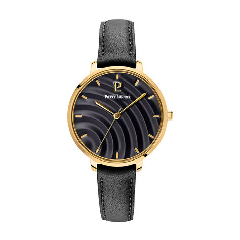 Montre Pierre Lannier Betty Noir - Montres Femme | Histoire d&rsquo;Or