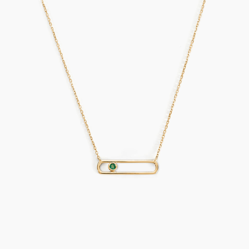 Collier Harmonie Or Jaune Emeraude - Colliers Femme | Histoire d’Or
