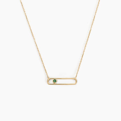 Collier Harmonie Or Jaune Emeraude - Colliers Femme | Histoire d’Or